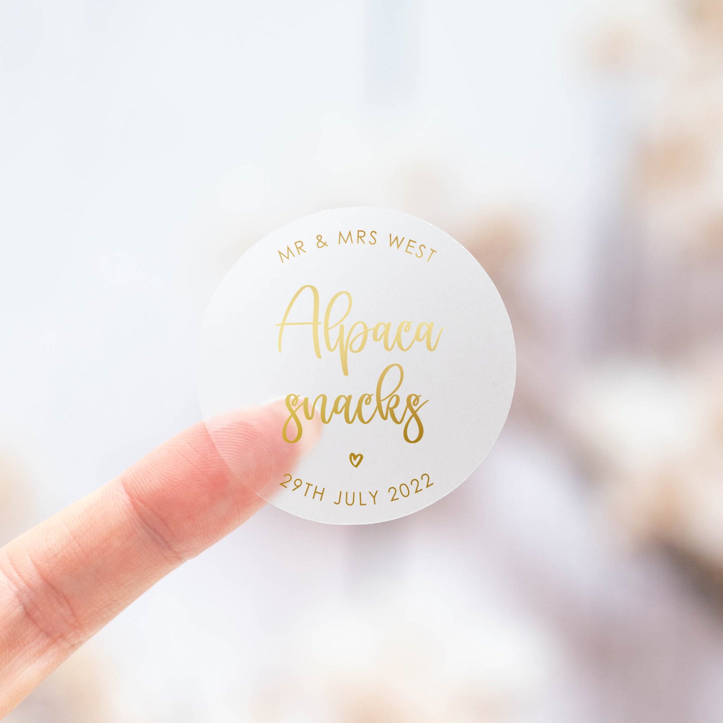 'Alpaca Snacks' Stickers