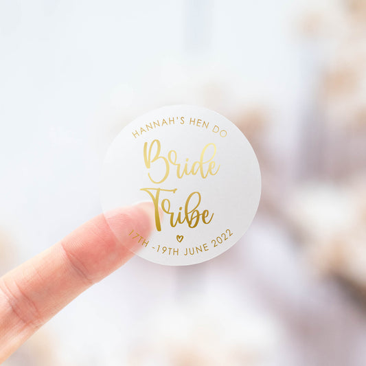 'Bride Tribe' Stickers