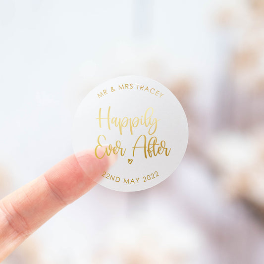 'Happily Ever After' Stickers