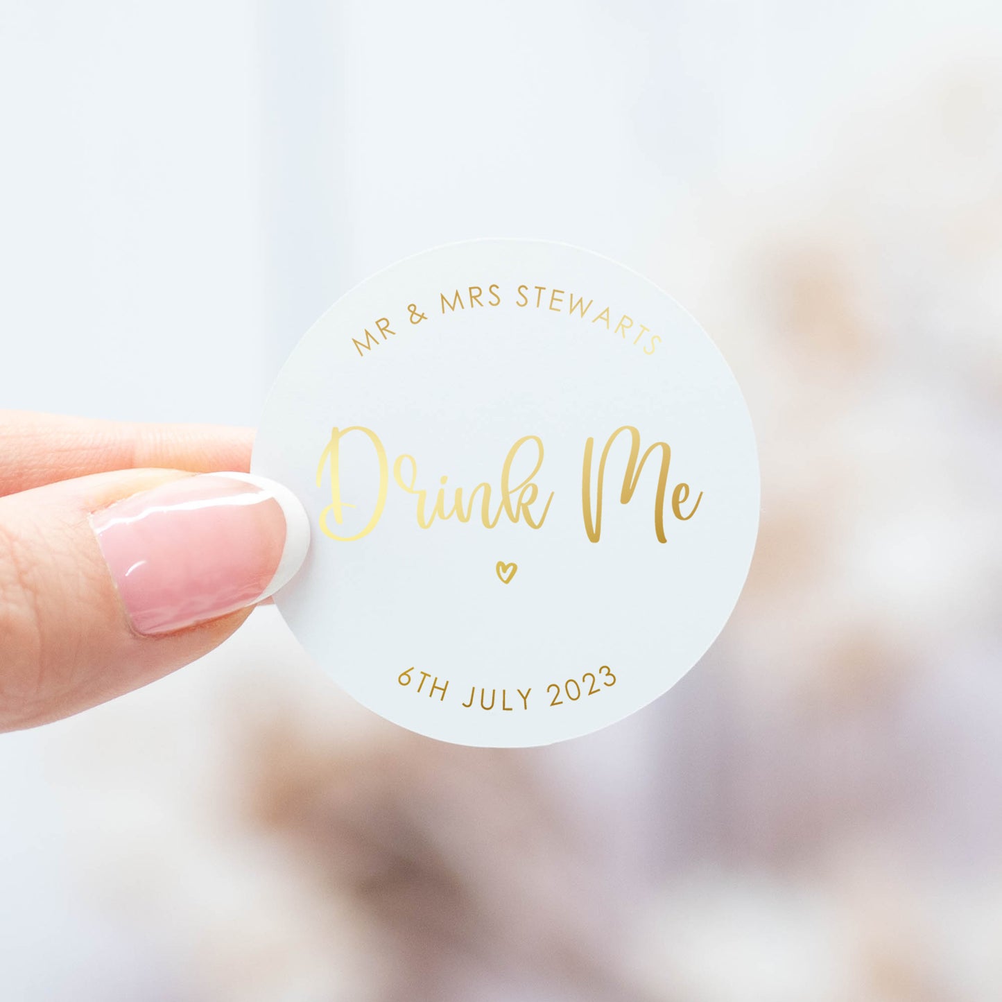 'Drink Me' Stickers