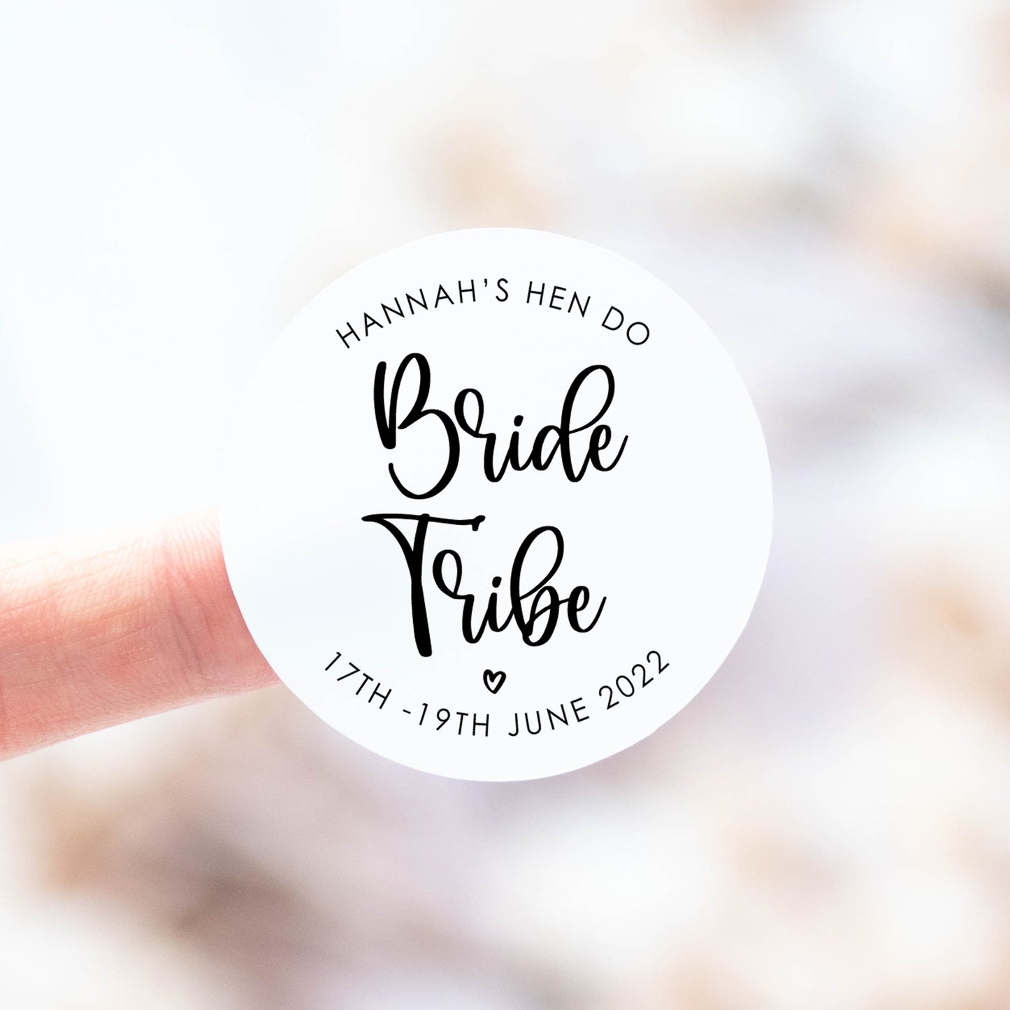 'Bride Tribe' Stickers