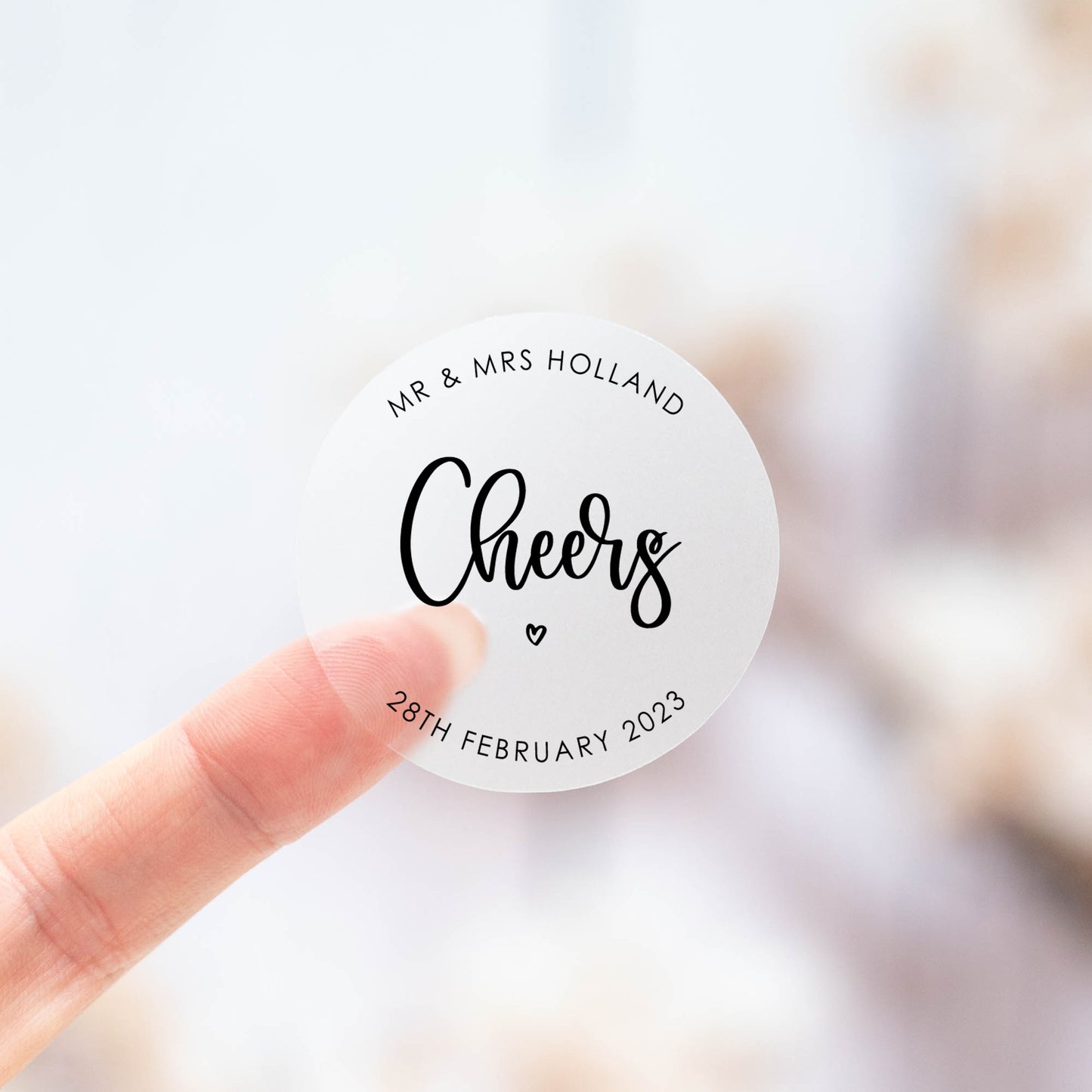 'Cheers' Stickers