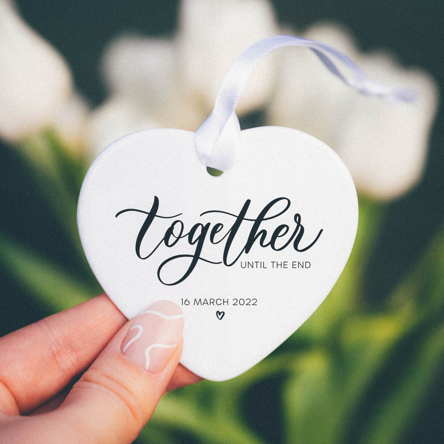 'Together Until The End' - Ceramic Ornament