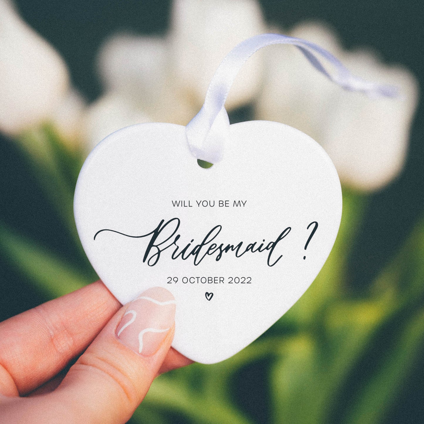 'Will You Be My Bridesmaid?' - Ceramic Ornament