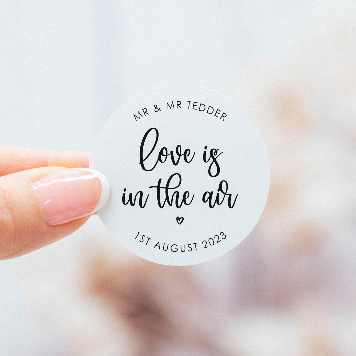 'Love Is In The Air' Stickers