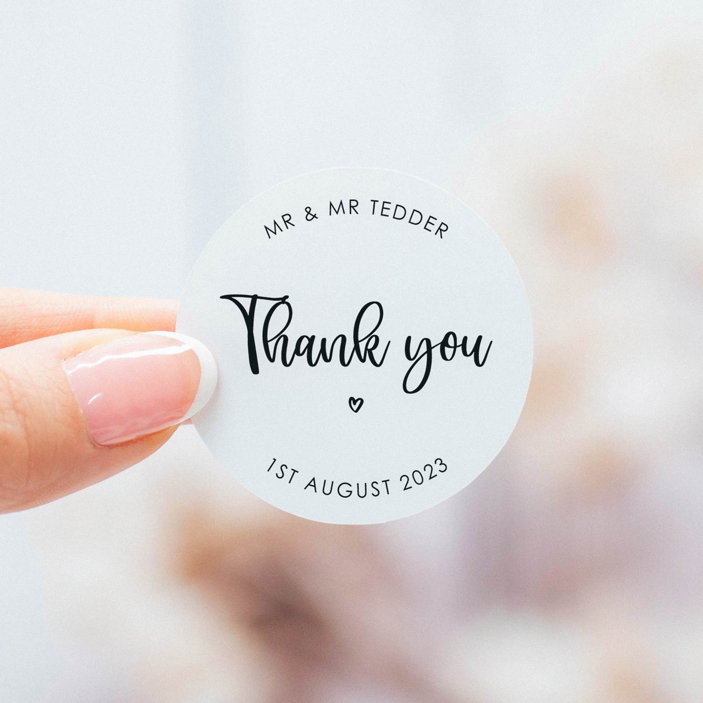 'Thank You' Stickers