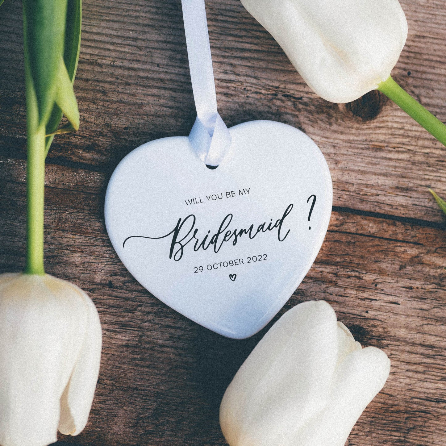 'Will You Be My Bridesmaid?' - Ceramic Ornament