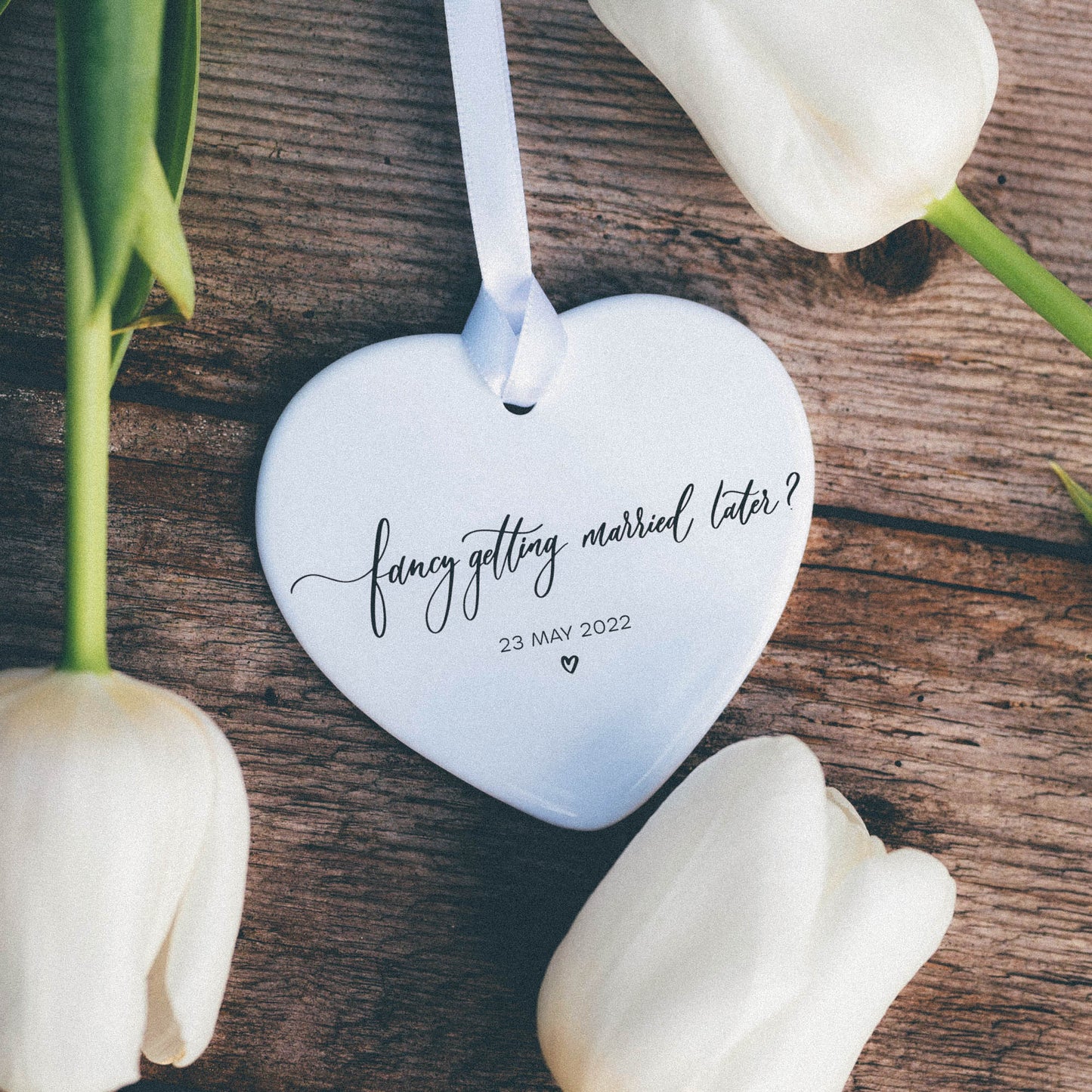 'Fancy Getting Married Later?' - Ceramic Ornament