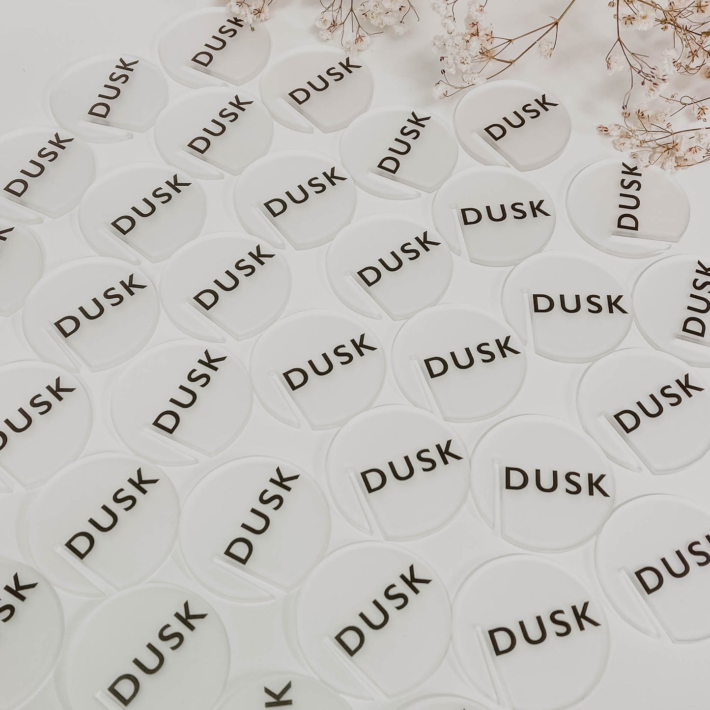 Business Logo Drink Tags