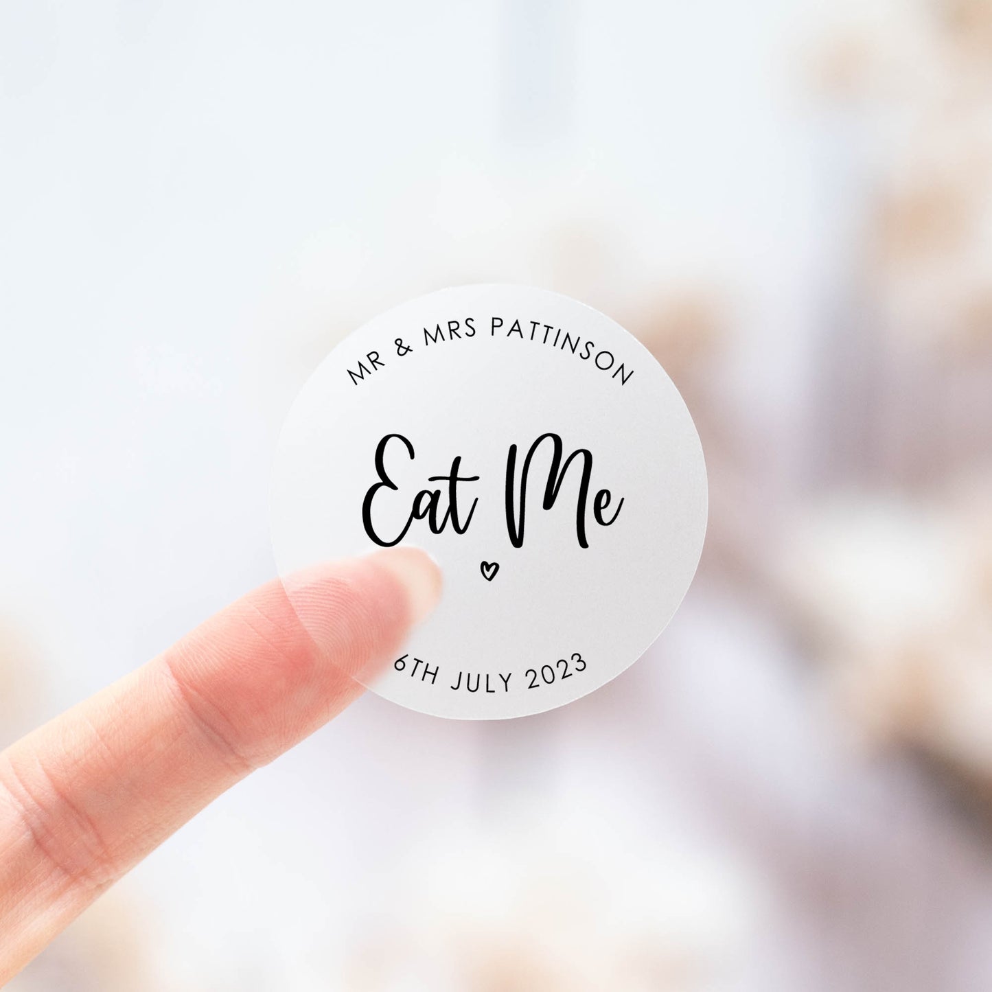 'Eat Me' Stickers