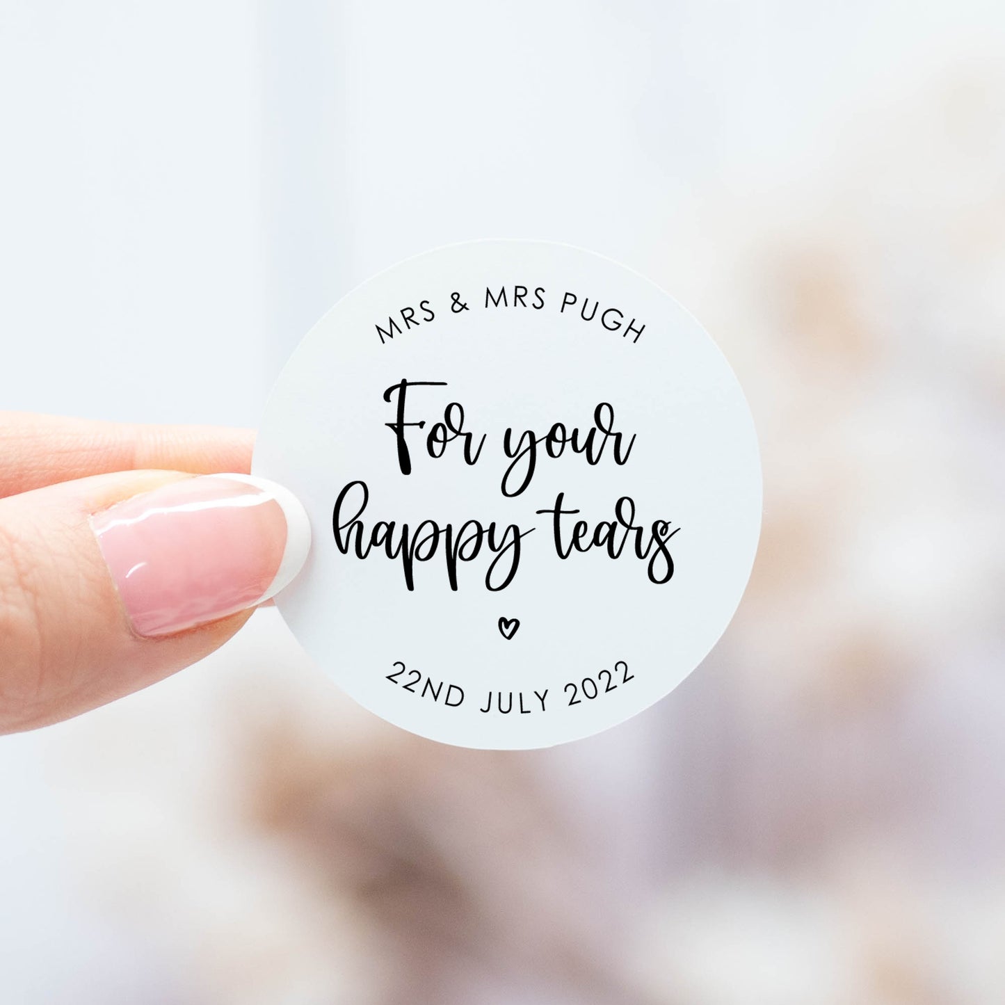 'For Your Happy Tears' Stickers