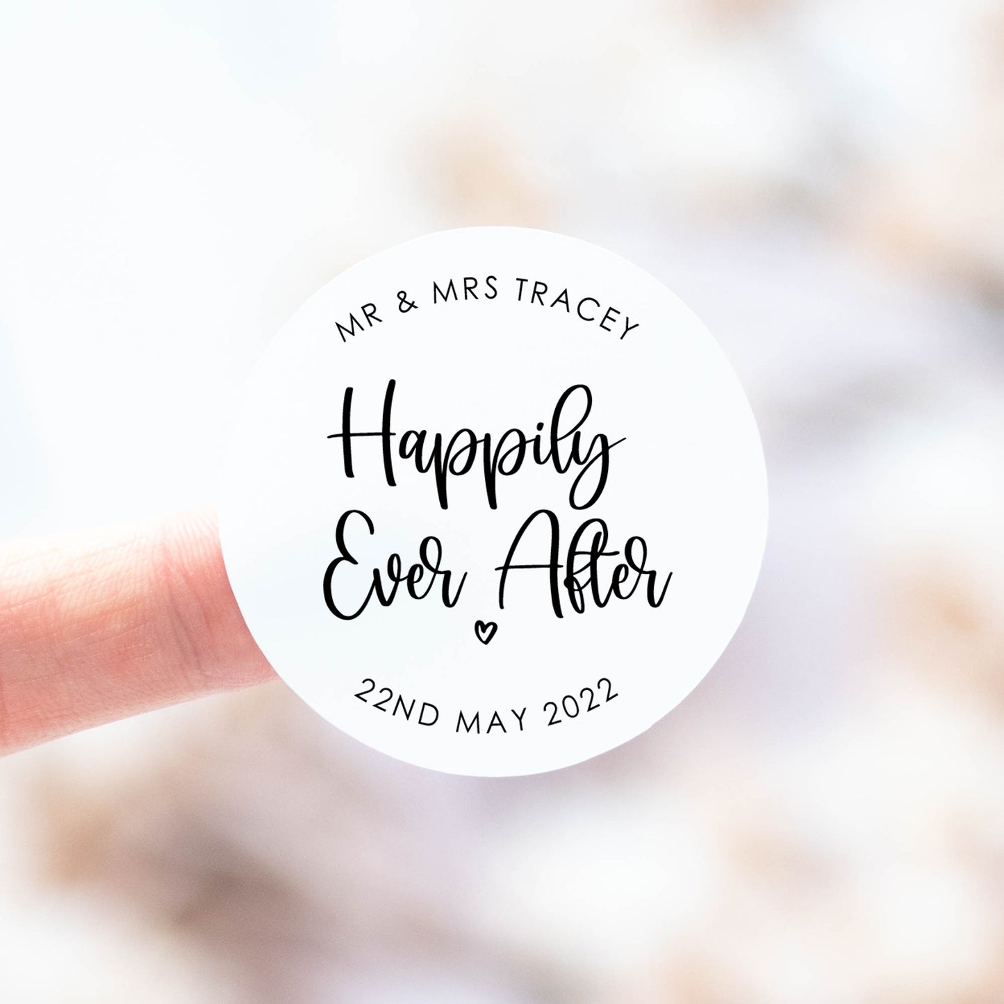 'Happily Ever After' Stickers